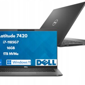 Biznesowy Dell Latitude 7420 - lekka 14 - Intel i7 - 1 TB SSD - Zadbany