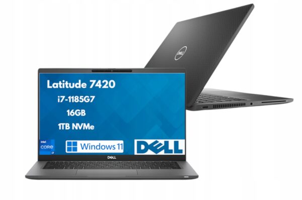 Biznesowy Dell Latitude 7420 - lekka 14 - Intel i7 - 1 TB SSD - Zadbany