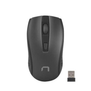 Mysz bezprzewodowa Natec Jay 2 optyczna nano 2.4GHz 1600 DPI czarna