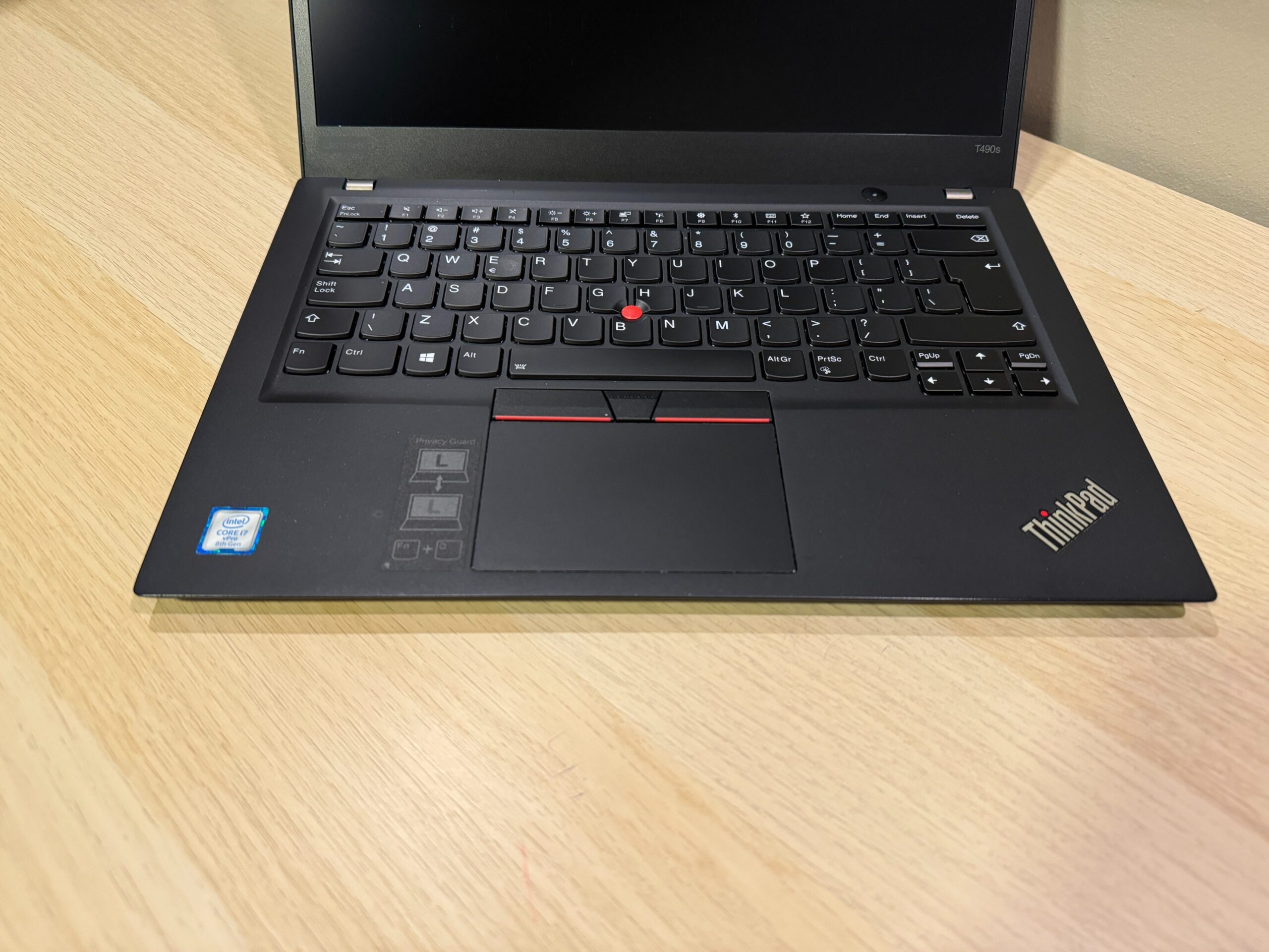 Lenovo ThinkPad T490s i7-8665U 14 8GB 256GB SSD FullHD Windows 11 - obrazek 6