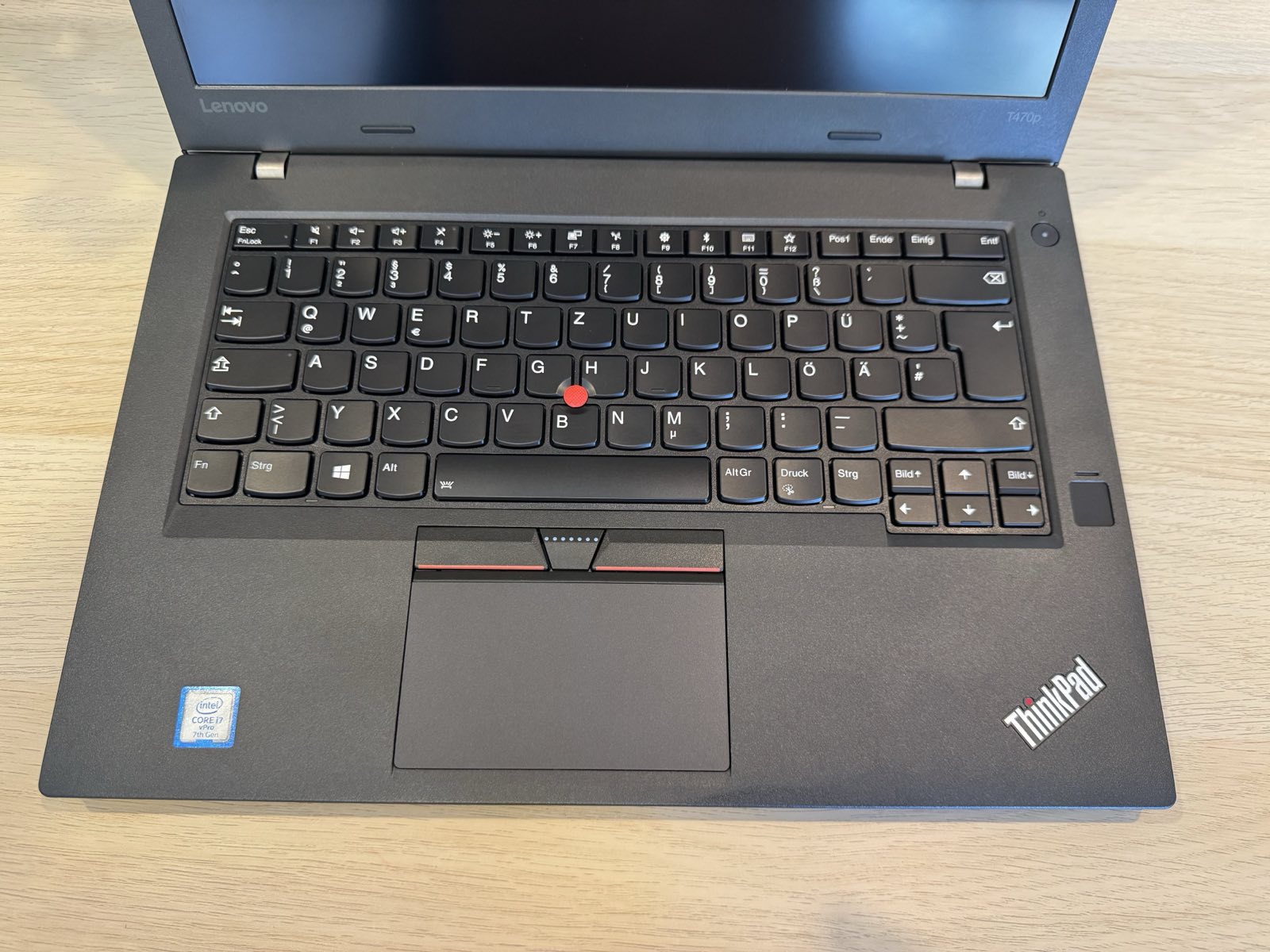 Lenovo ThinkPad T470P 14 i5-7440HQ 16GB 512GB NVIDIA 940MX Windows 11 - obrazek 3